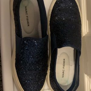 Marc Fisher Chessi Slip on Glitter sneakers